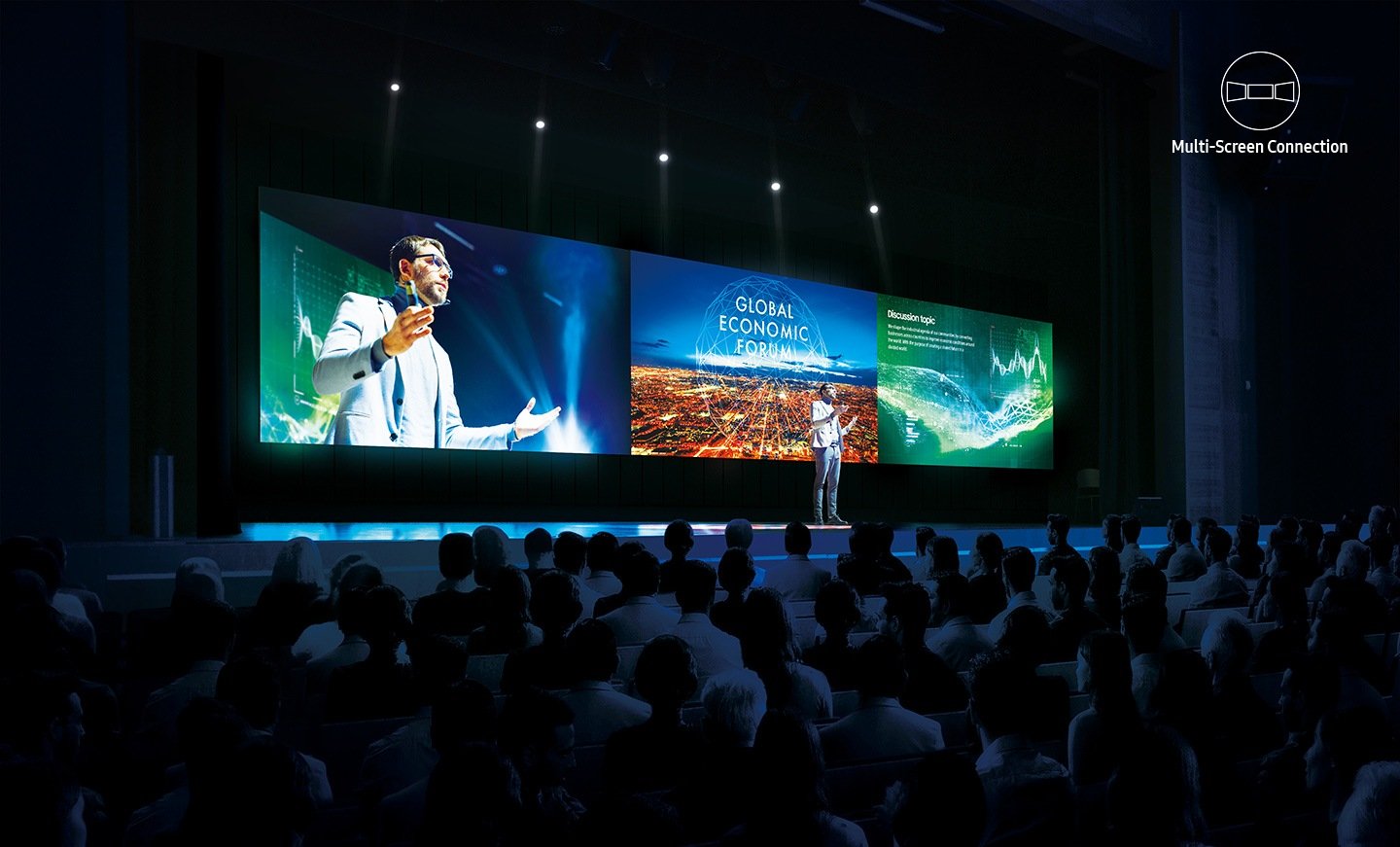 Samsung IAC All-in-One Indoor LED P1.5 9 Samsung IAC All-in-One Indoor LED P1.5 — 500 nit for boardroom lighting conditions